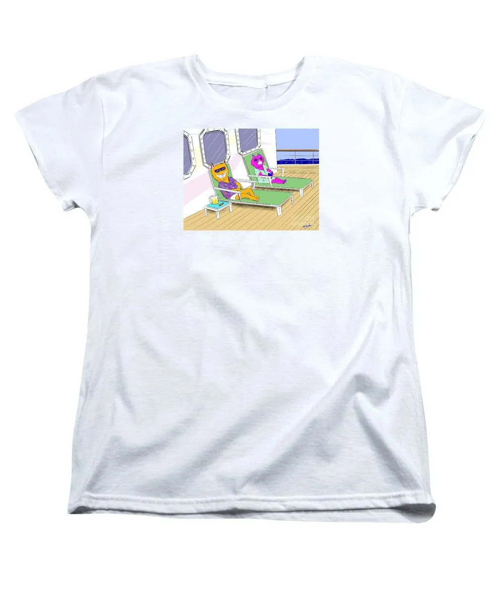 Cruise Cats - Women's T-Shirt (Standard Cut)