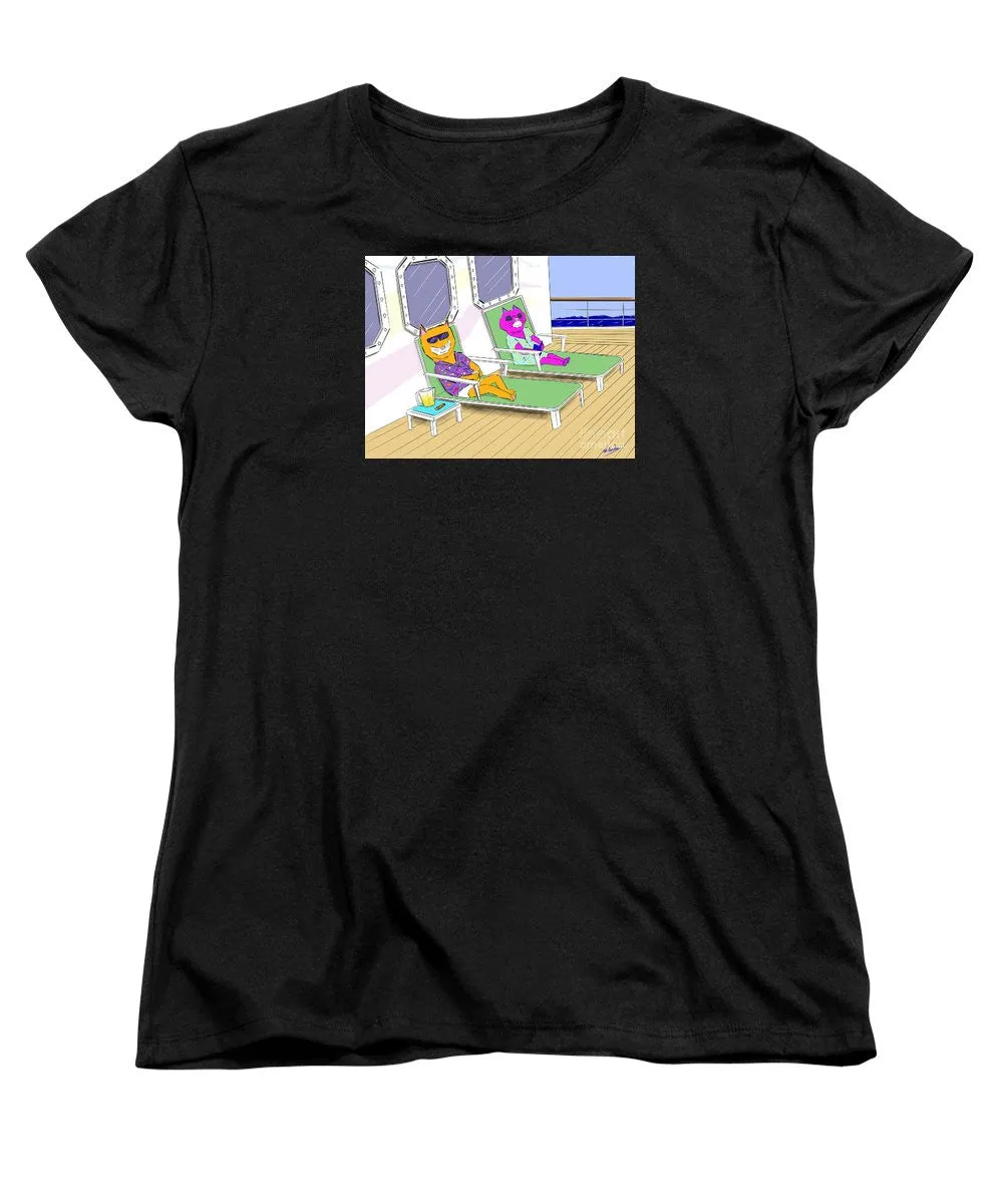 Cruise Cats - Women's T-Shirt (Standard Cut)