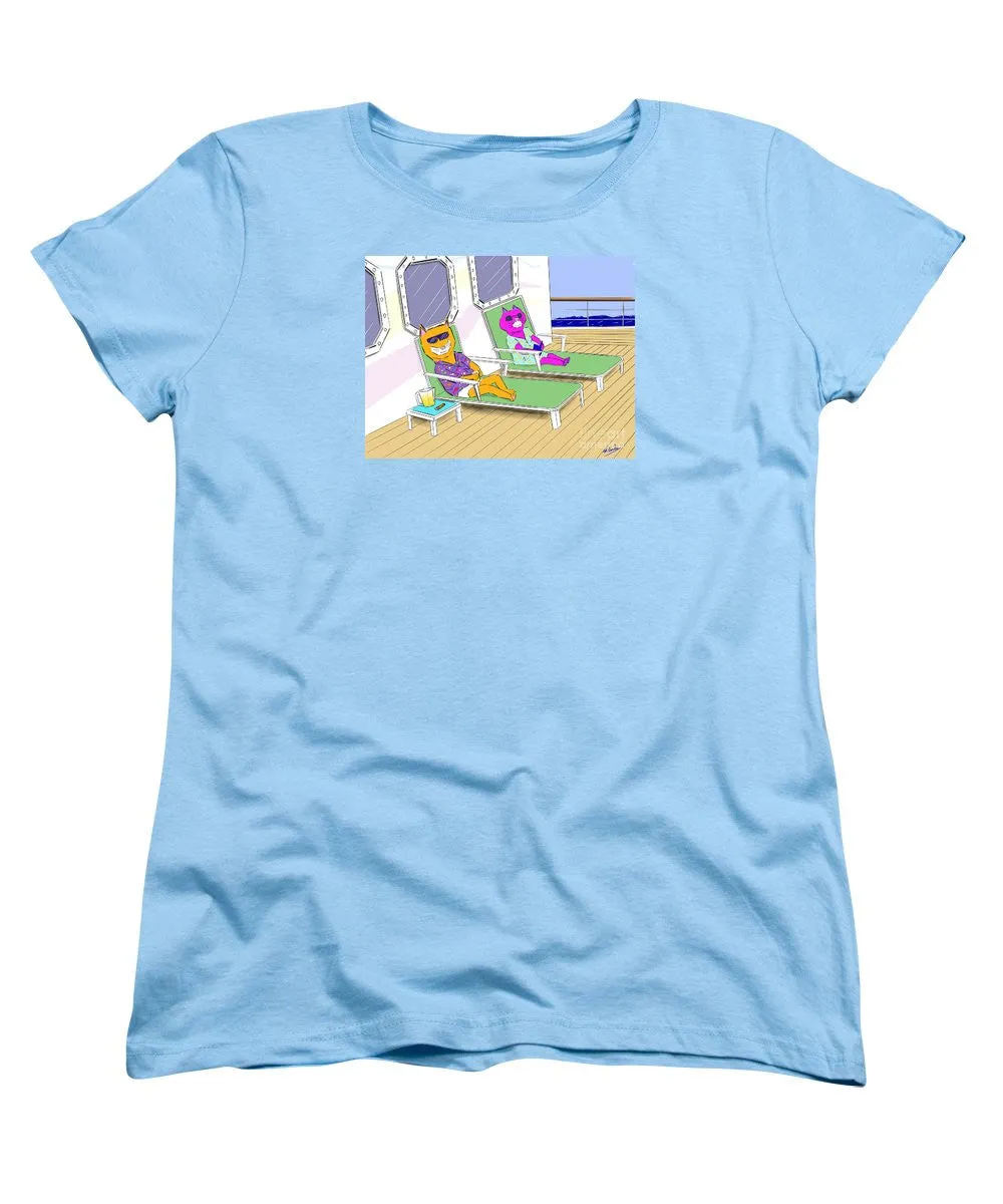 Cruise Cats - Women's T-Shirt (Standard Cut)