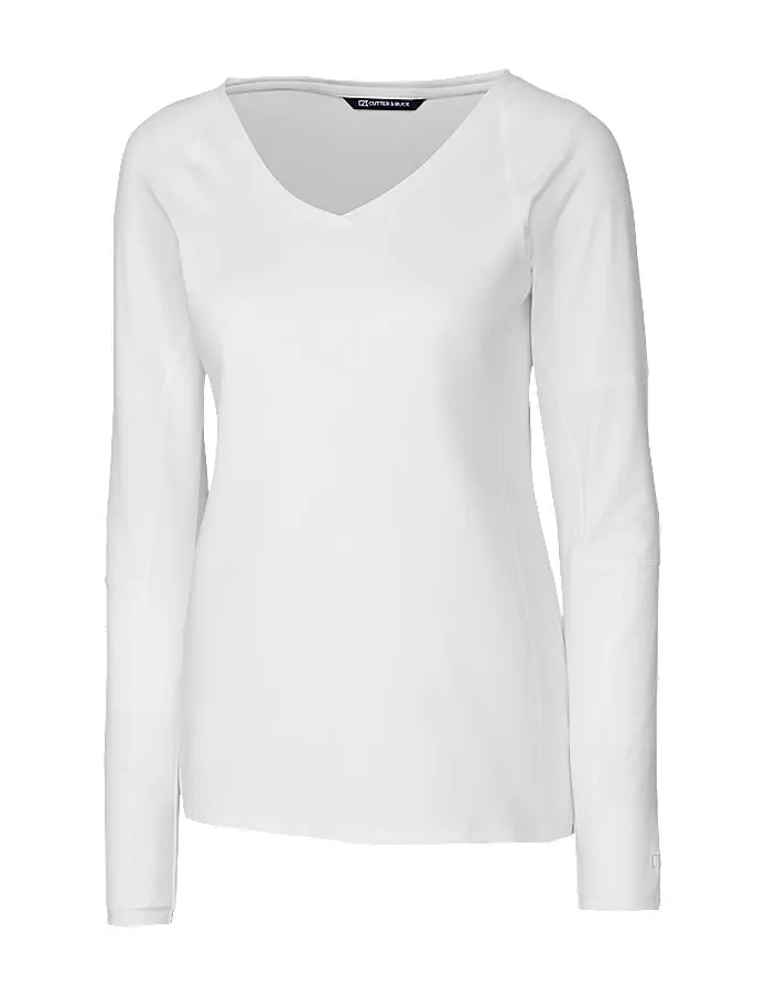Cutter & Buck Long Sleeve Victory V Neck