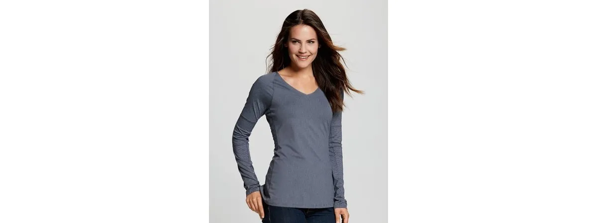Cutter & Buck Long Sleeve Victory V Neck