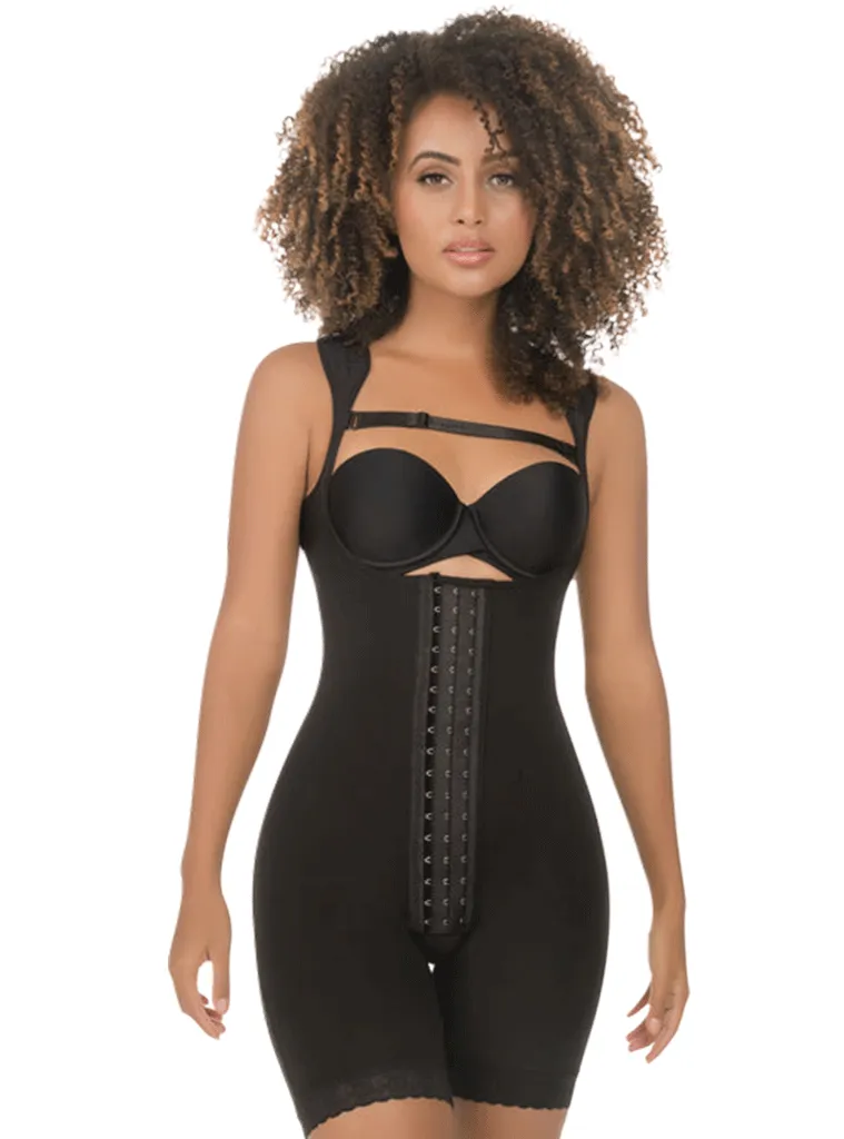 Cysm High Control Mid-Thigh Bodysuit - 455