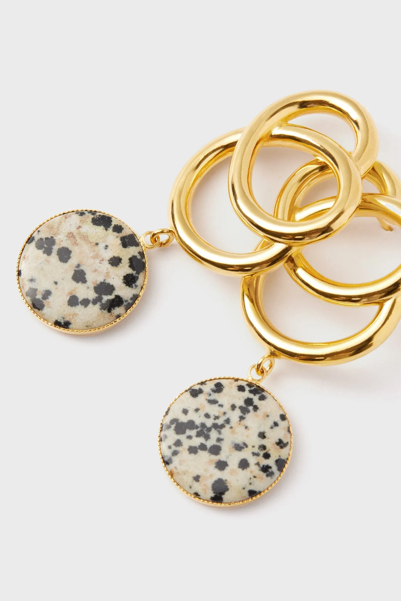 Dalmation Sonia Icon Stone Earrings