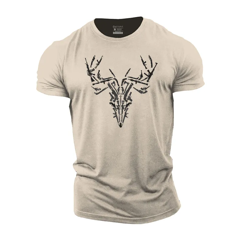Deer Cotton T-Shirt