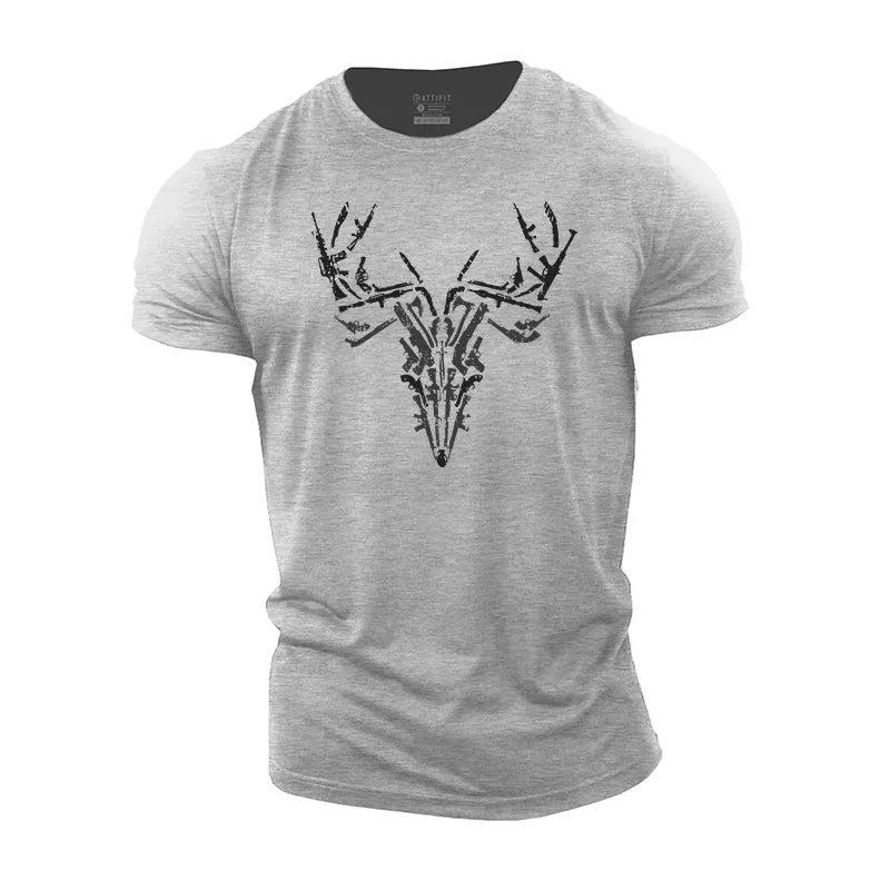 Deer Cotton T-Shirt