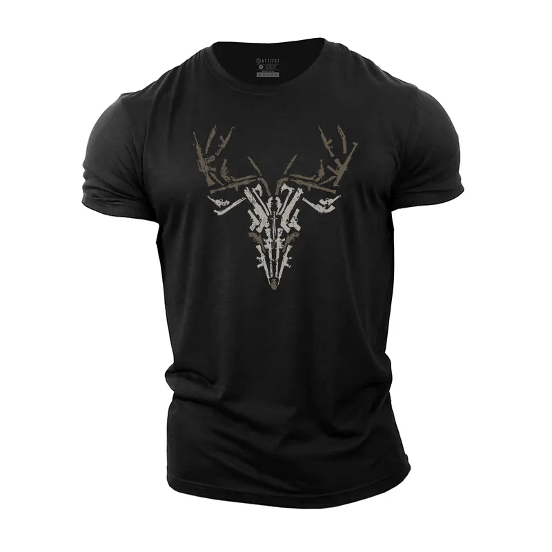 Deer Cotton T-Shirt