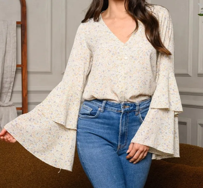 Dixie Bodysuit (Cream)
