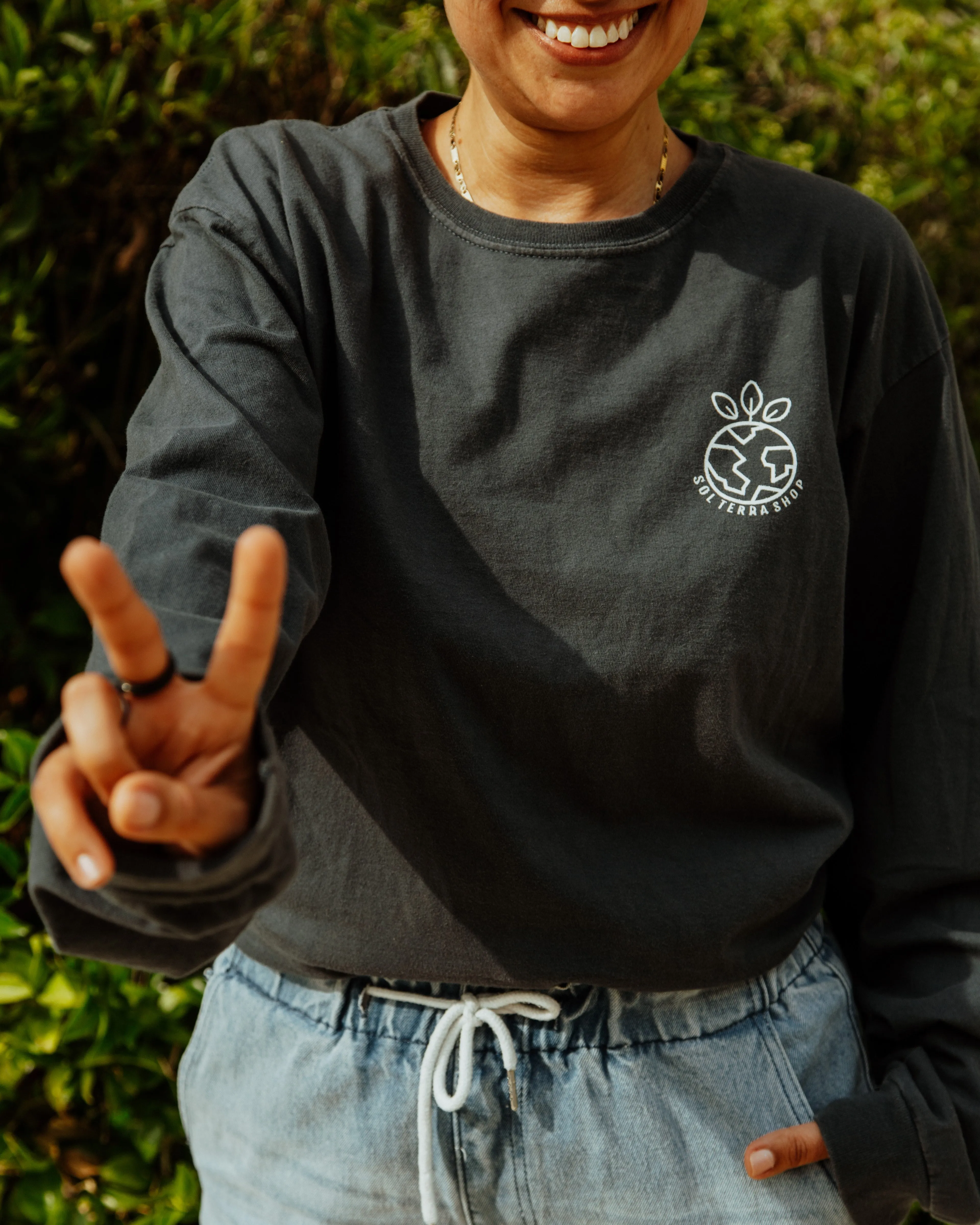 Earth Day Organic Long Sleeve