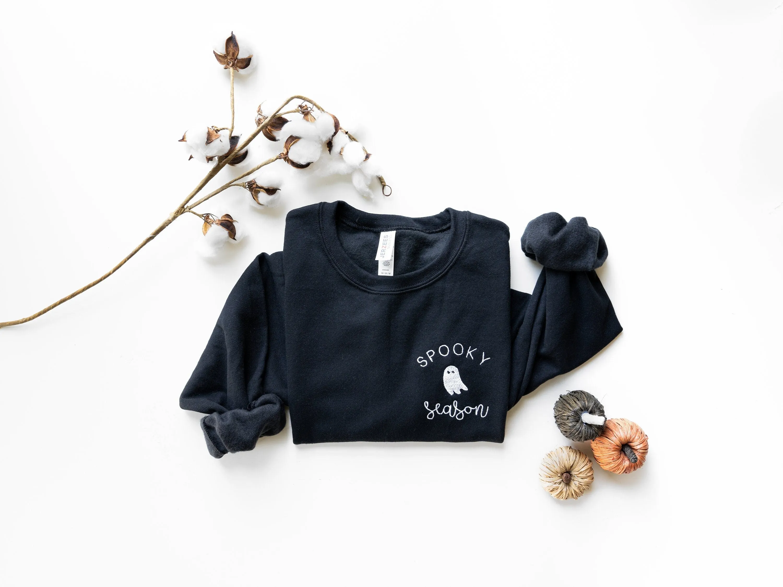 Embroidered Womens Halloween Sweatshirt