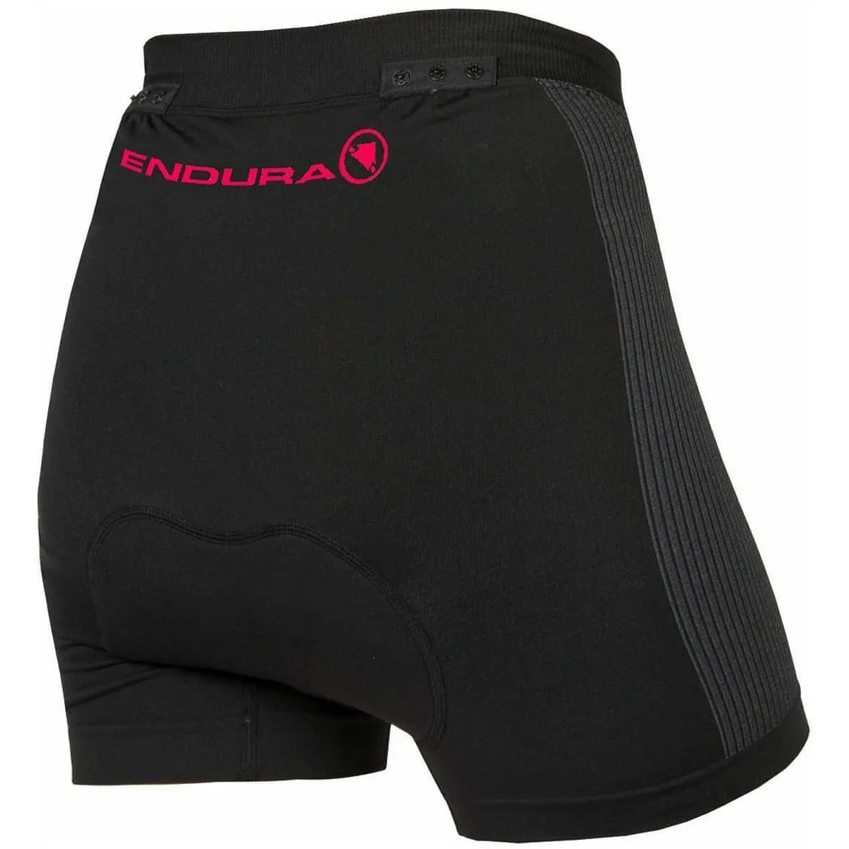 Endura Engineered Padded Womens Boxer Short With ClickFast - Black