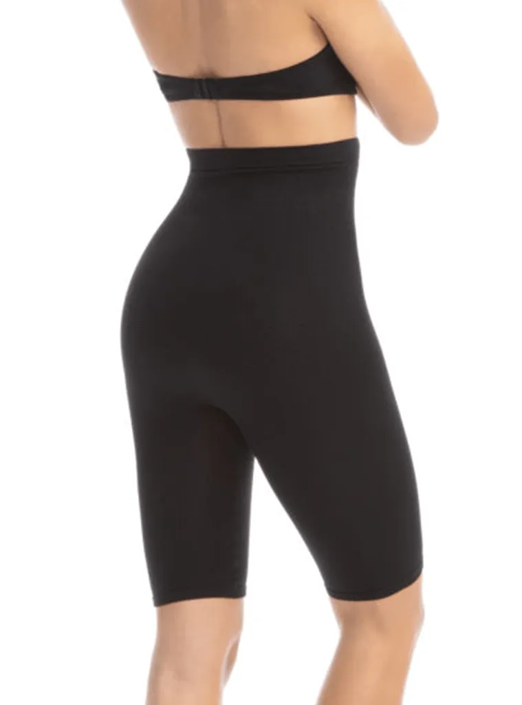 FarmaCell High Waist Knee Short - Black/Nude/White