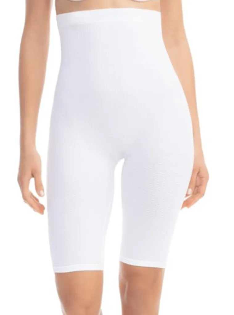 FarmaCell High Waist Knee Short - Black/Nude/White
