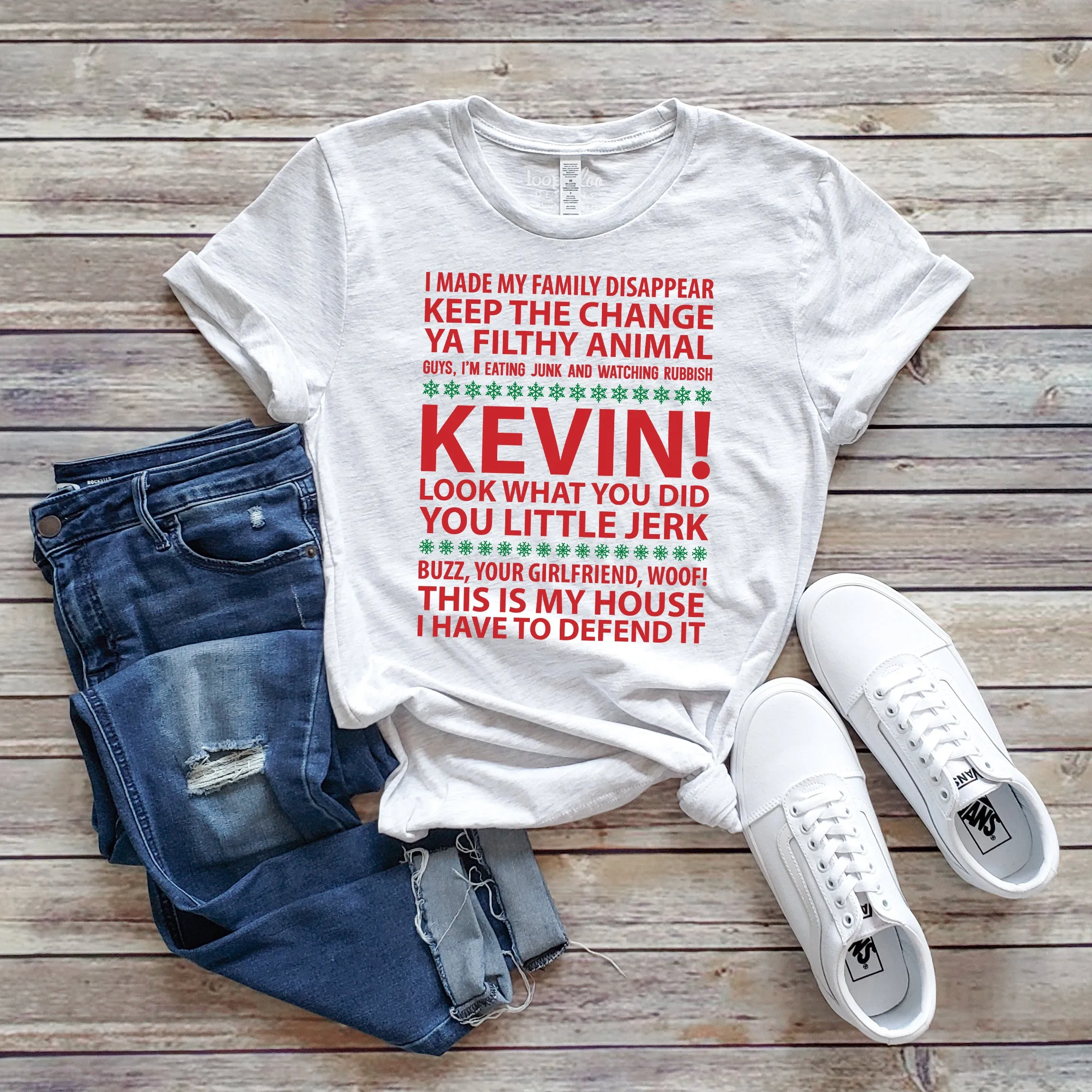 FAVORITE HOLIDAY MOVIE QUOTES TEE | HOME ALONE
