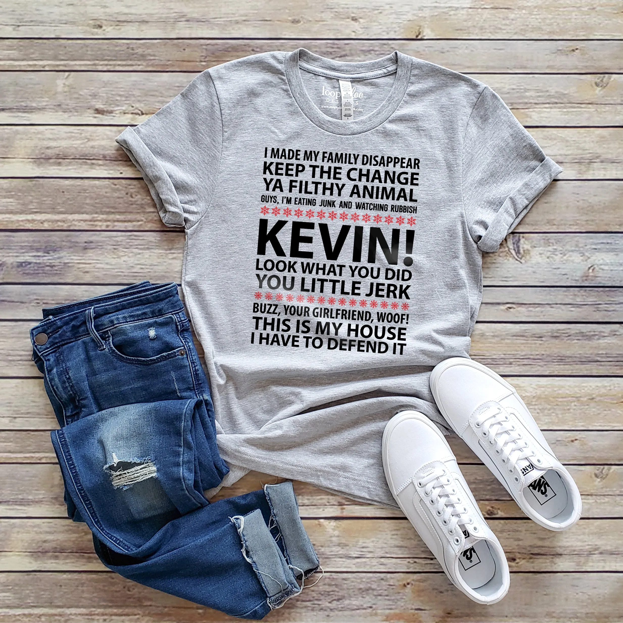 FAVORITE HOLIDAY MOVIE QUOTES TEE | HOME ALONE
