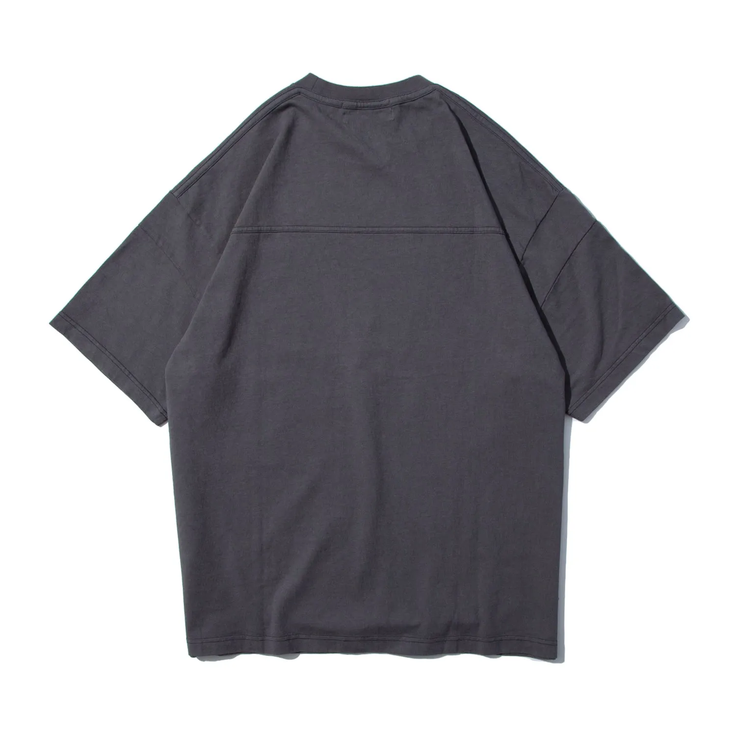F/CE Men Natural Pigment Oversized Tee Charcoal