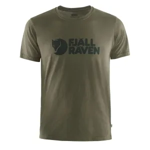Fjallraven Logo T-Shirt Dark Olive
