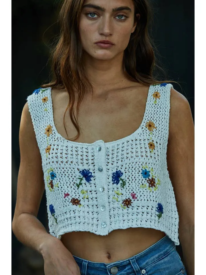Flora Hideaway Vest Top | By Together