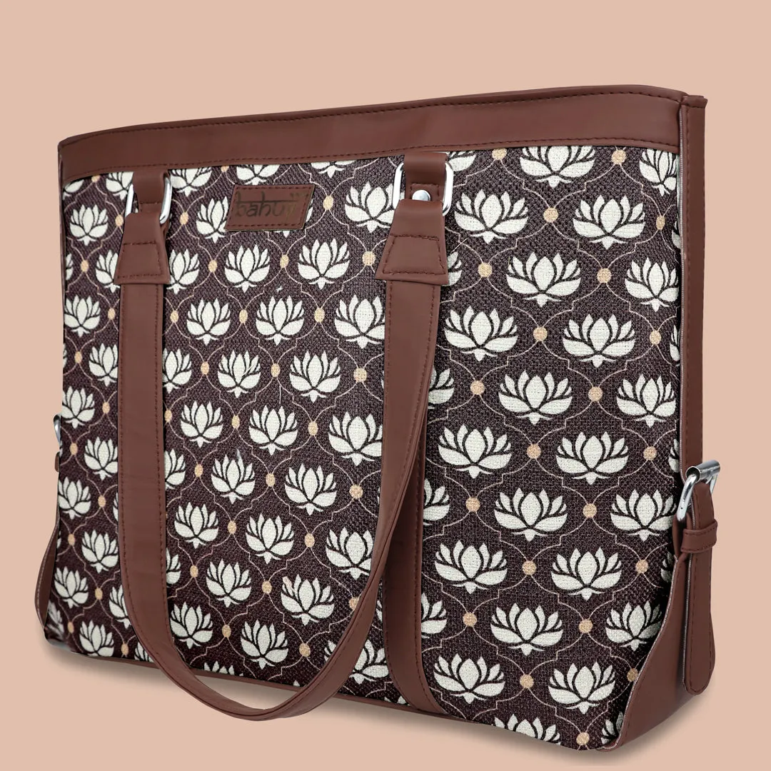 Flower Pattern Women's Office HandBag