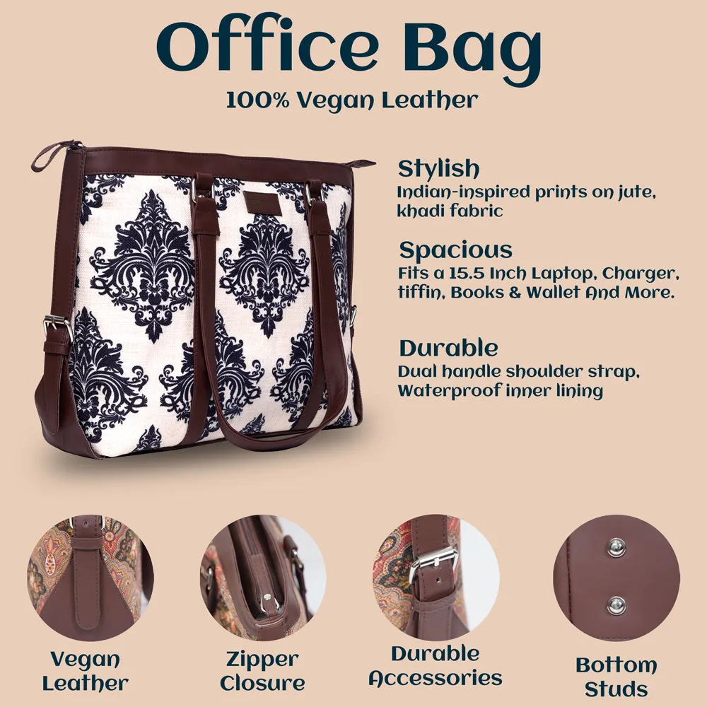 Flower Pattern Women's Office HandBag