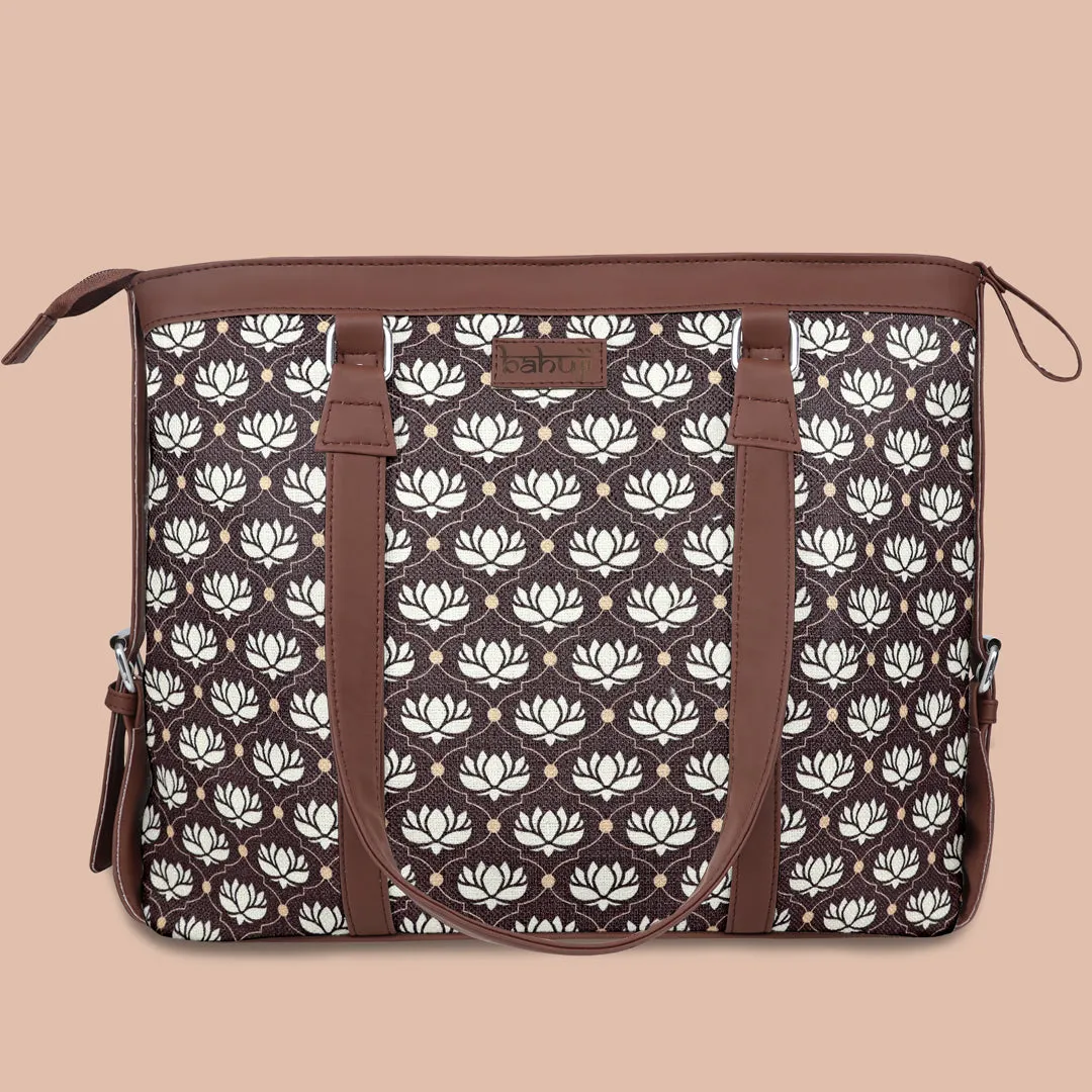 Flower Pattern Women's Office HandBag