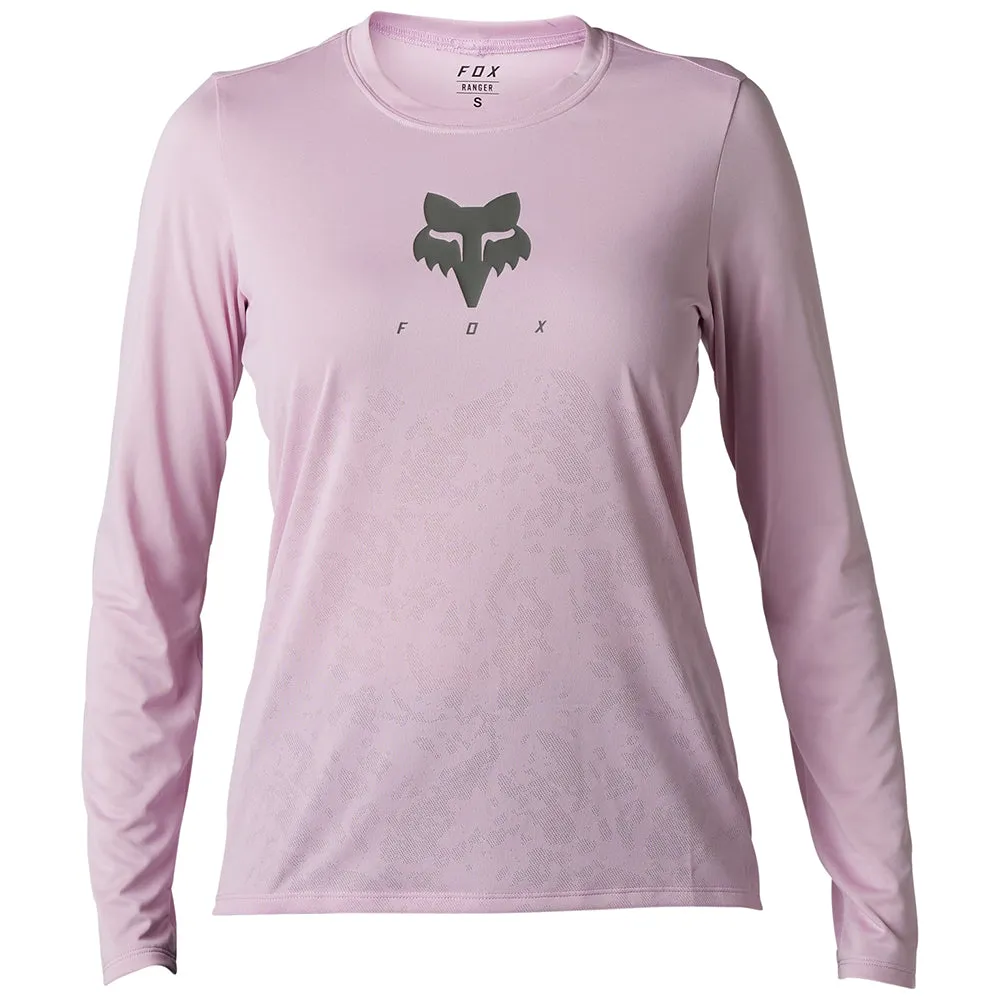 FOX WOMENS RANGER TRU DRI LS JERSEY [BLUSH]