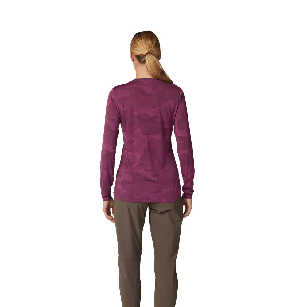 FOX WOMENS RANGER TRU DRI LS JERSEY [SANGRIA]