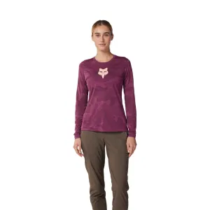 FOX WOMENS RANGER TRU DRI LS JERSEY [SANGRIA]