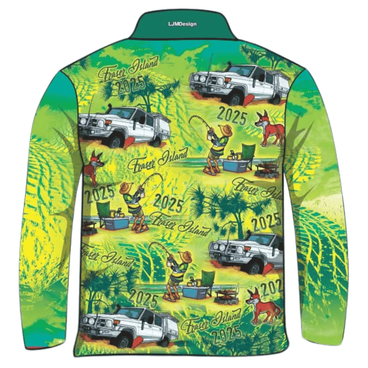 Fraser Island | Beer Bogs & BBQ Fraser Island (K'gari) Fishing Shirt (2025) ★Pre-Order★