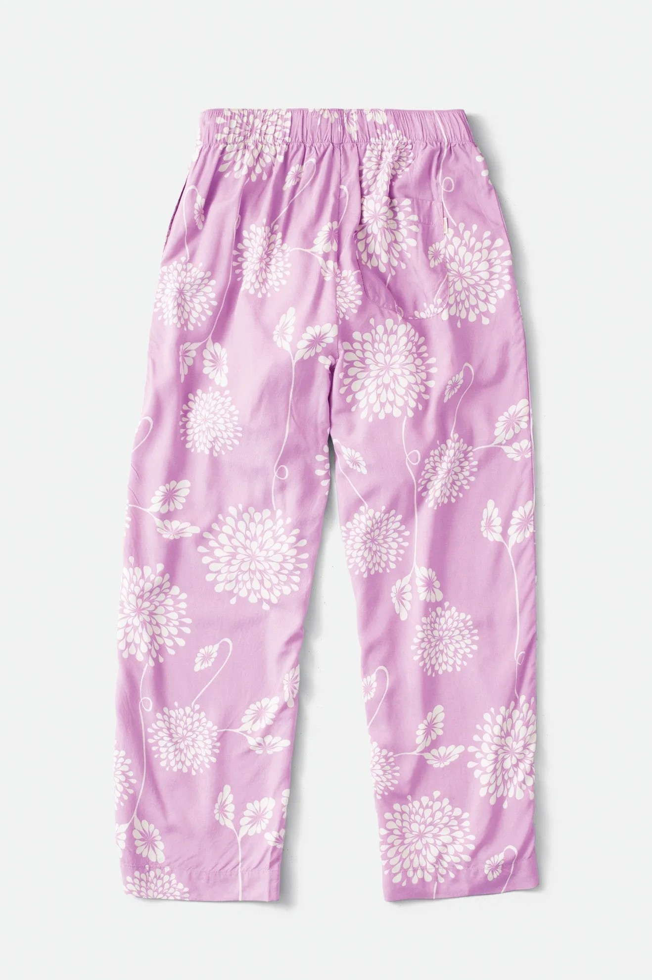 Garden Floral Crop Pant - Dove
