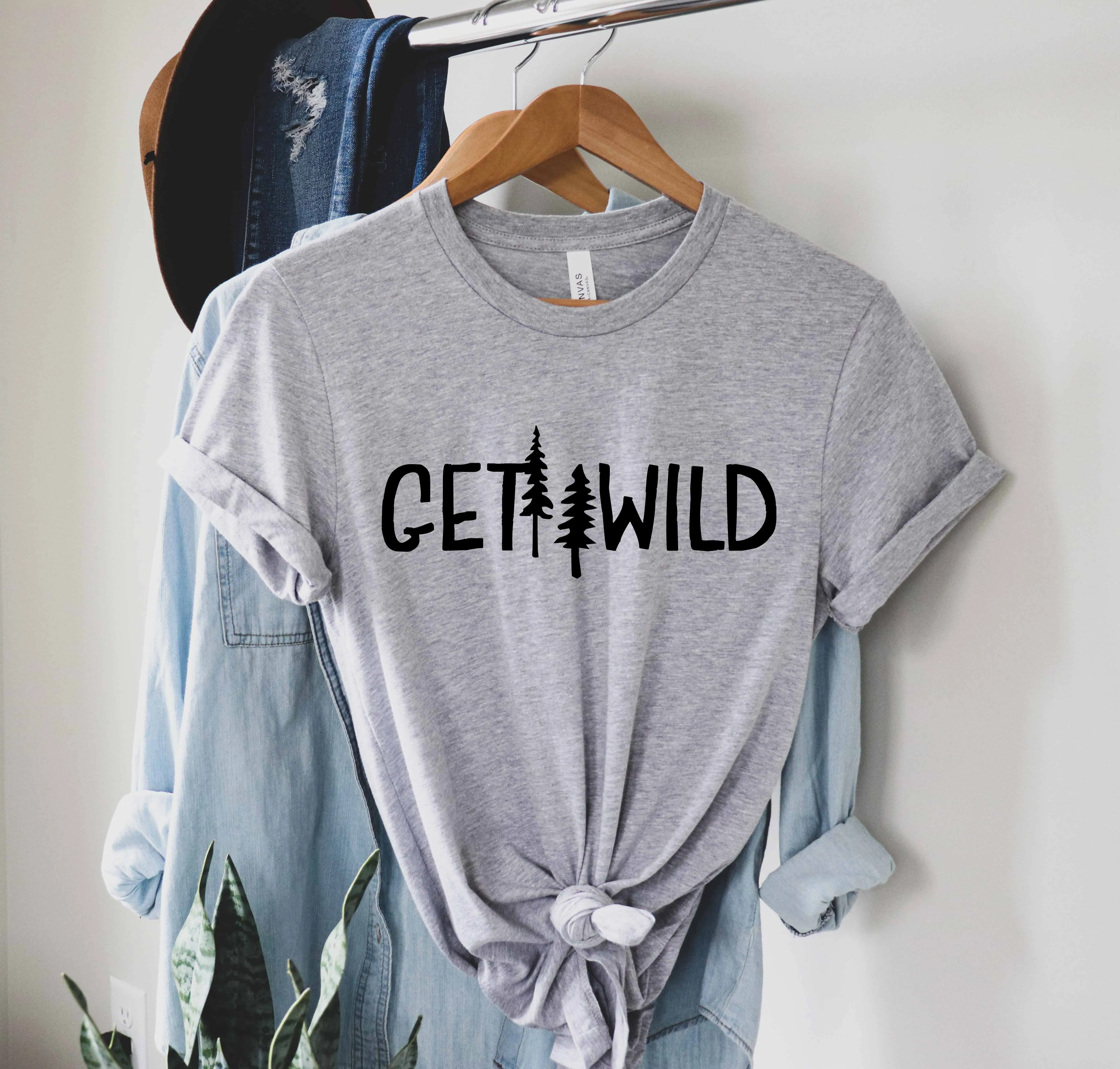 Get Wild Adventure Shirt | Unisex Crew