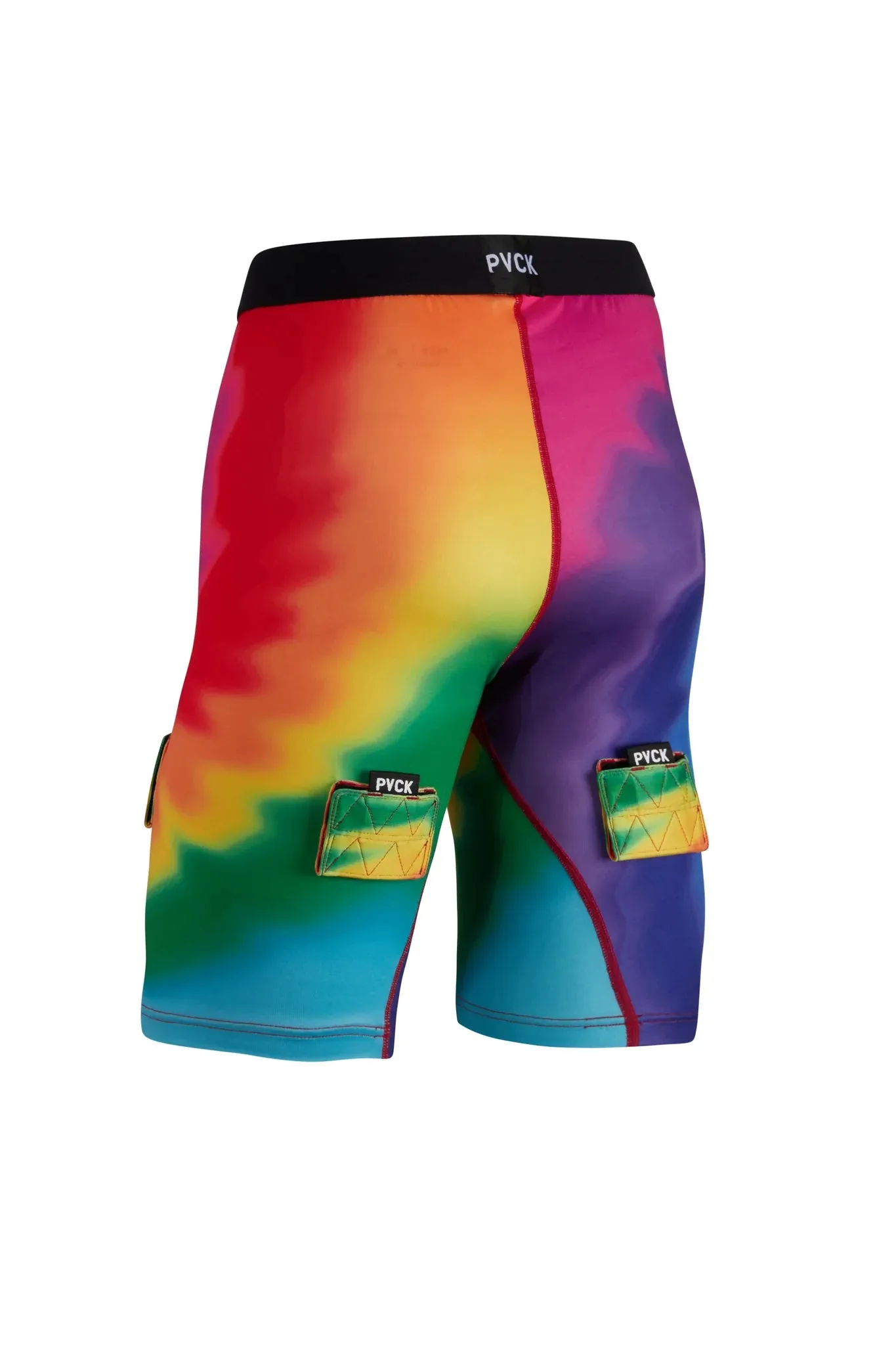 Girl's Compression Pelvic Protector Short - Tie Dye