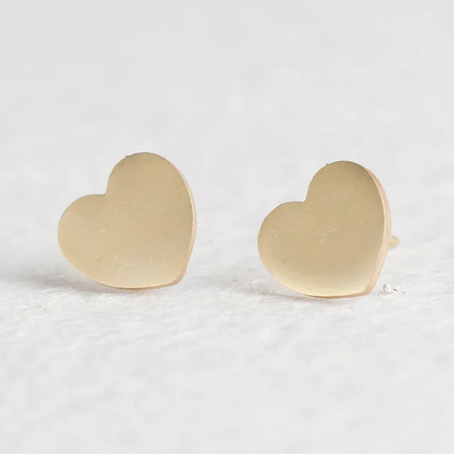 Golden and Silver Stainless Steel Minimalist Earrings for Women Trendy Stars Animal Cat Korean Stud Earrings Fashion Jewelry