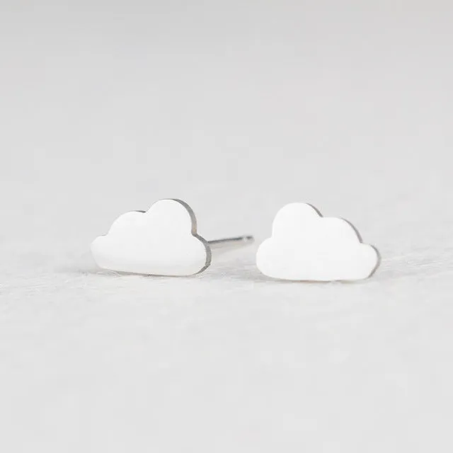 Golden and Silver Stainless Steel Minimalist Earrings for Women Trendy Stars Animal Cat Korean Stud Earrings Fashion Jewelry