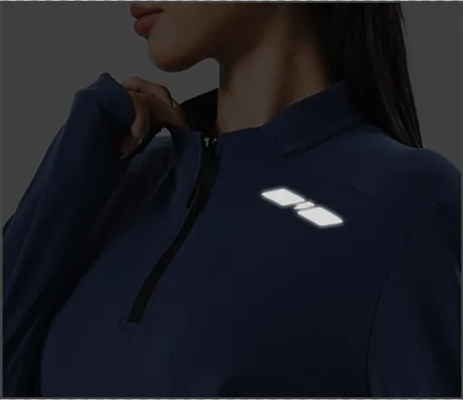 Half Stand Collar Sports Sweatshirt