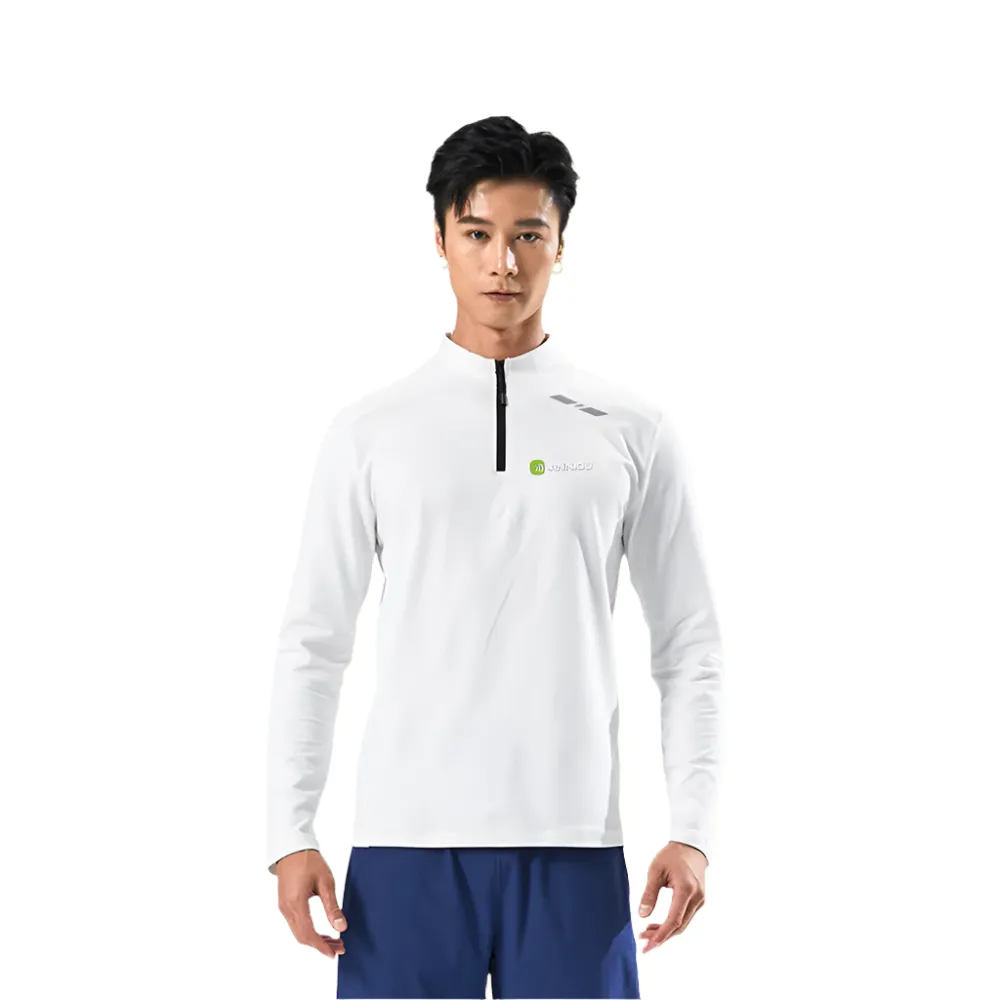 Half Stand Collar Sports Sweatshirt