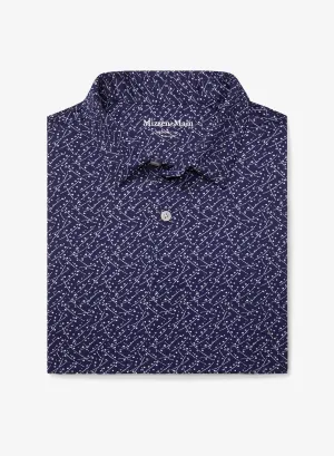 Halyard Polo - Indigo Confetti