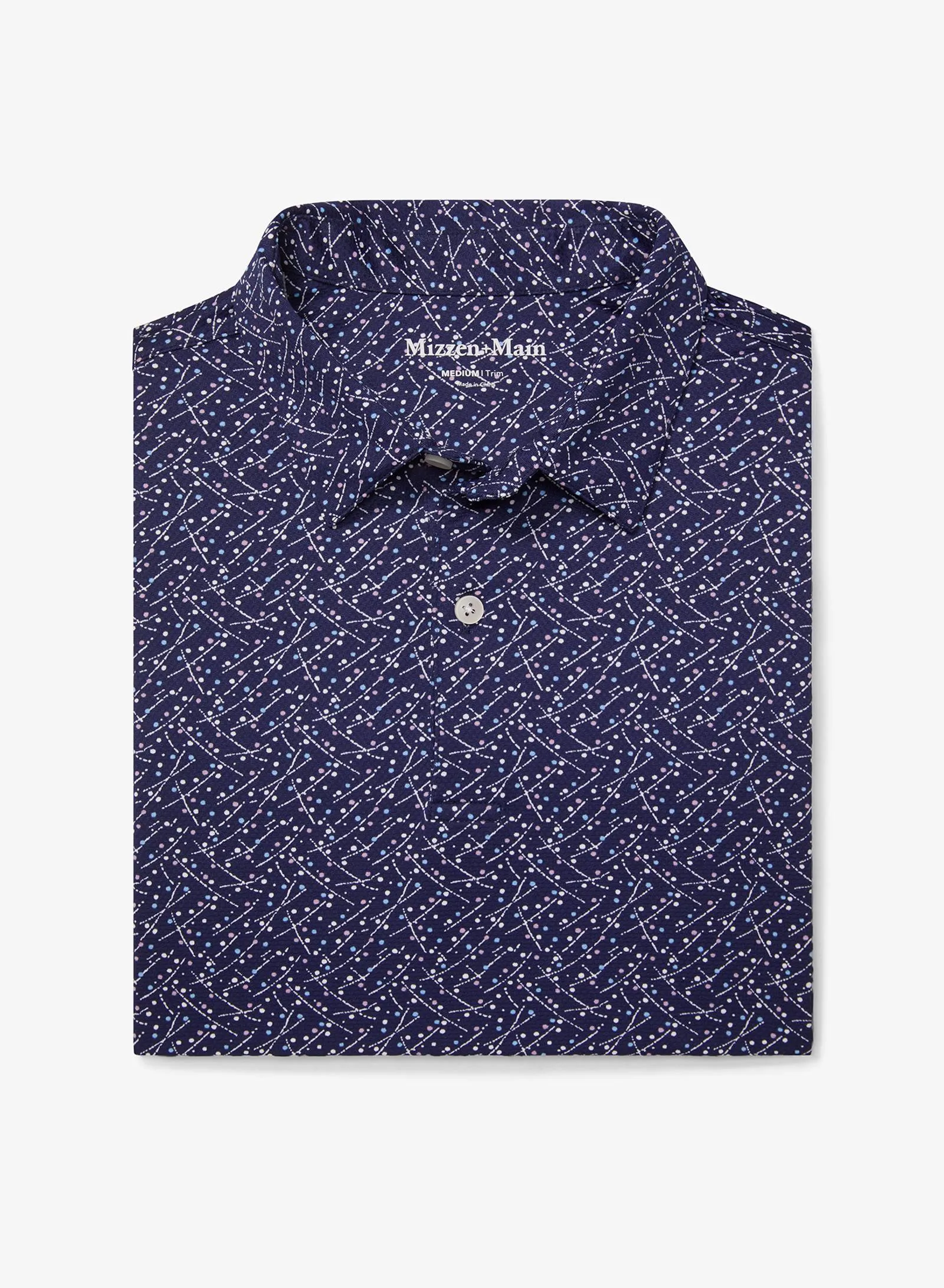 Halyard Polo - Indigo Confetti