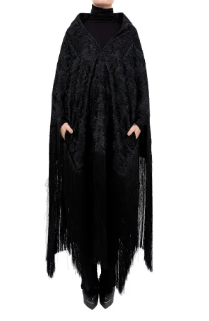 Hand Embroidered Poncho
