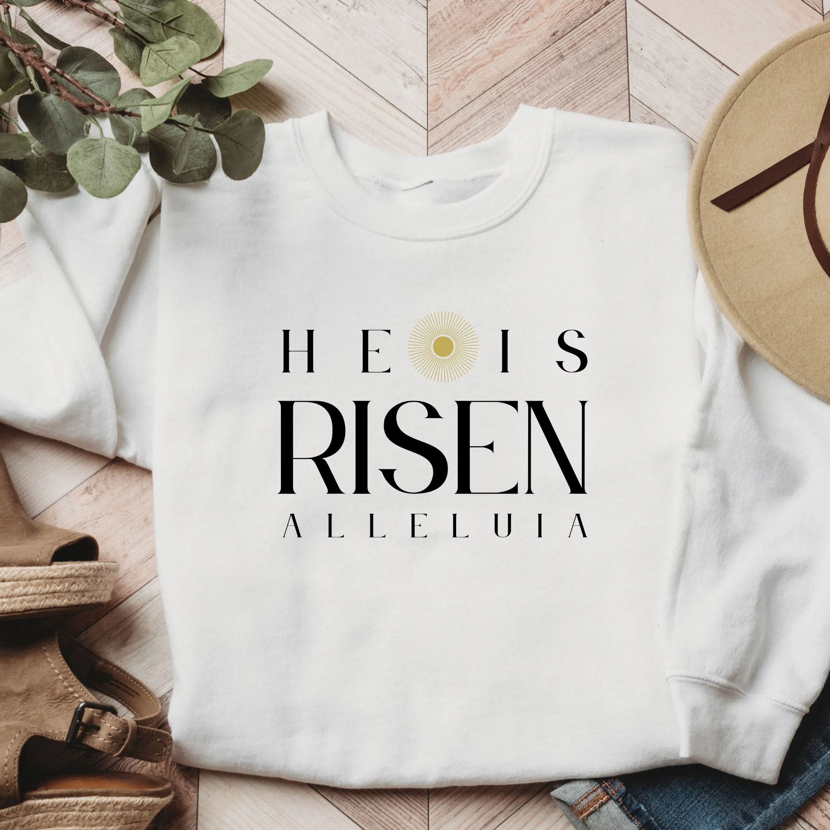 He is Risen - Crewneck Sweatshirt