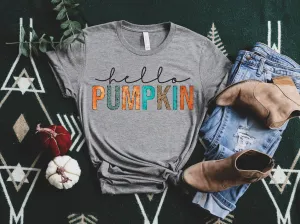 Hello Pumpkin Shirt | Fall Shirt | Unisex Crew