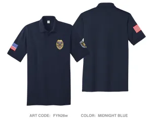 Hillsboro Police Department Hi-Tech Performance Men's SS Polo - FYN26w