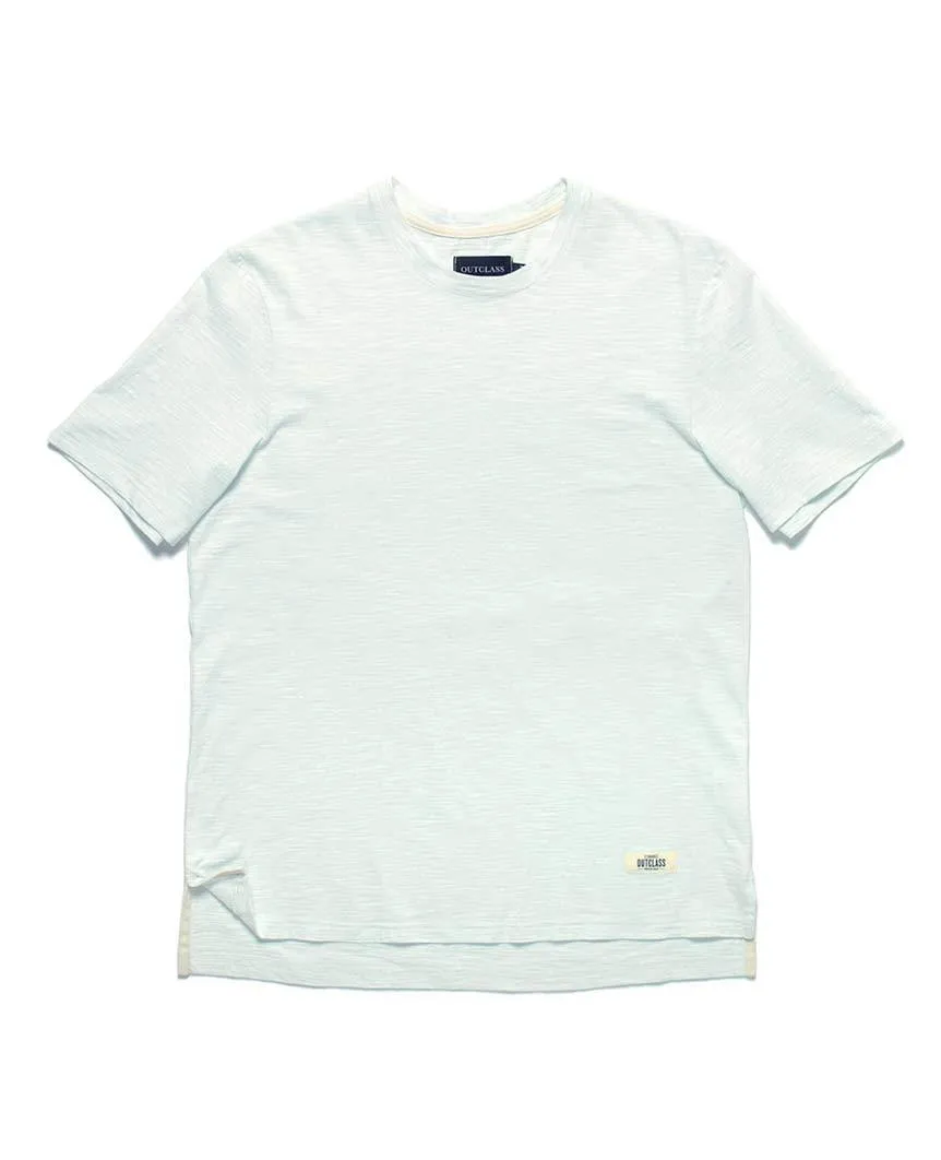 Iceberg Blue Slub S/S T-Shirt