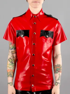 Latex Uniform Shirt
