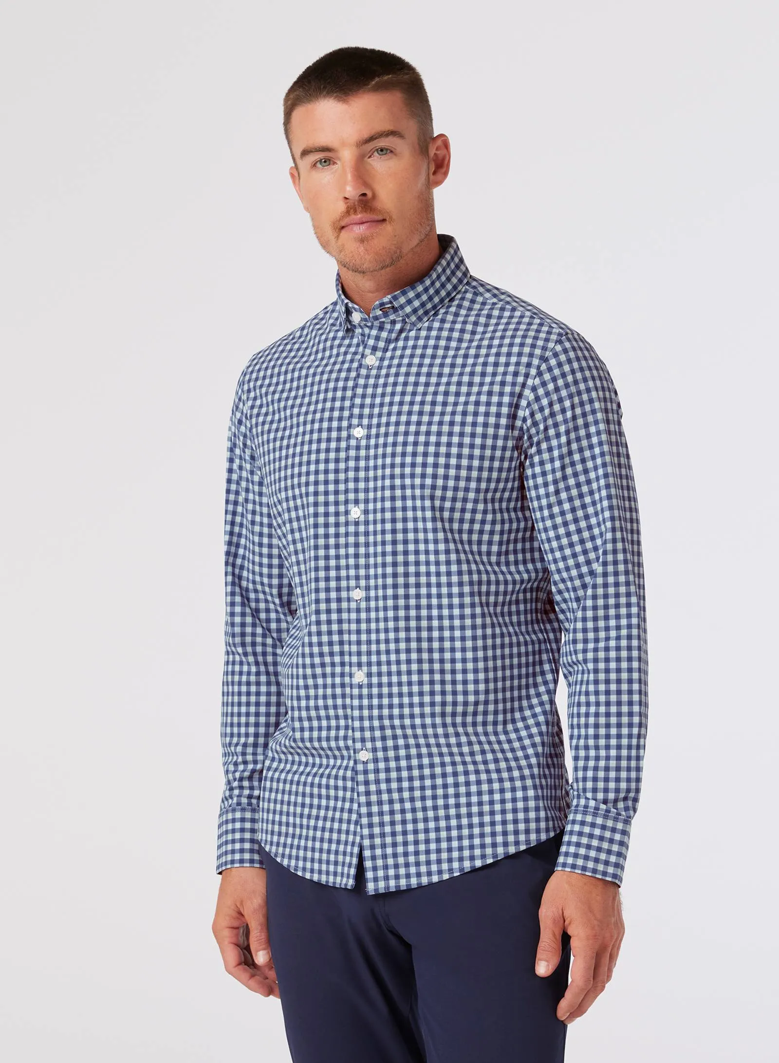 Leeward No Tuck Dress Shirt - Coastal Fjord Todos Plaid