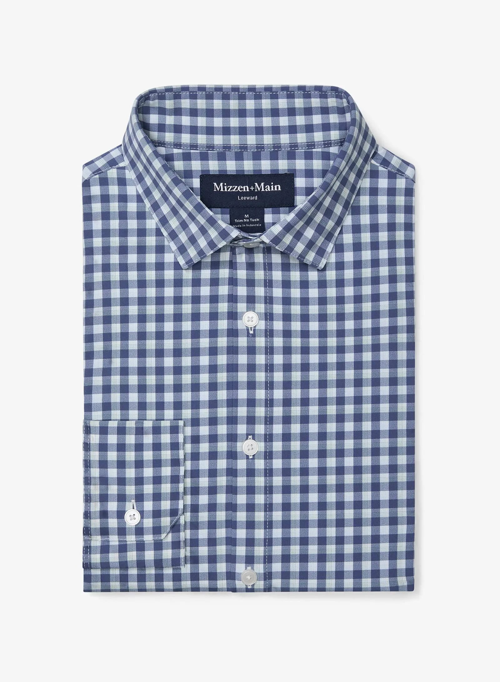 Leeward No Tuck Dress Shirt - Coastal Fjord Todos Plaid