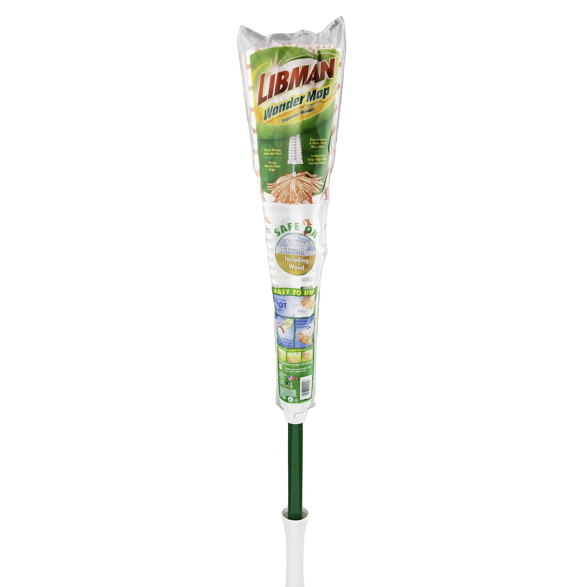 Libman Wonder Mop Home Floor Cleaning Full Length NEW