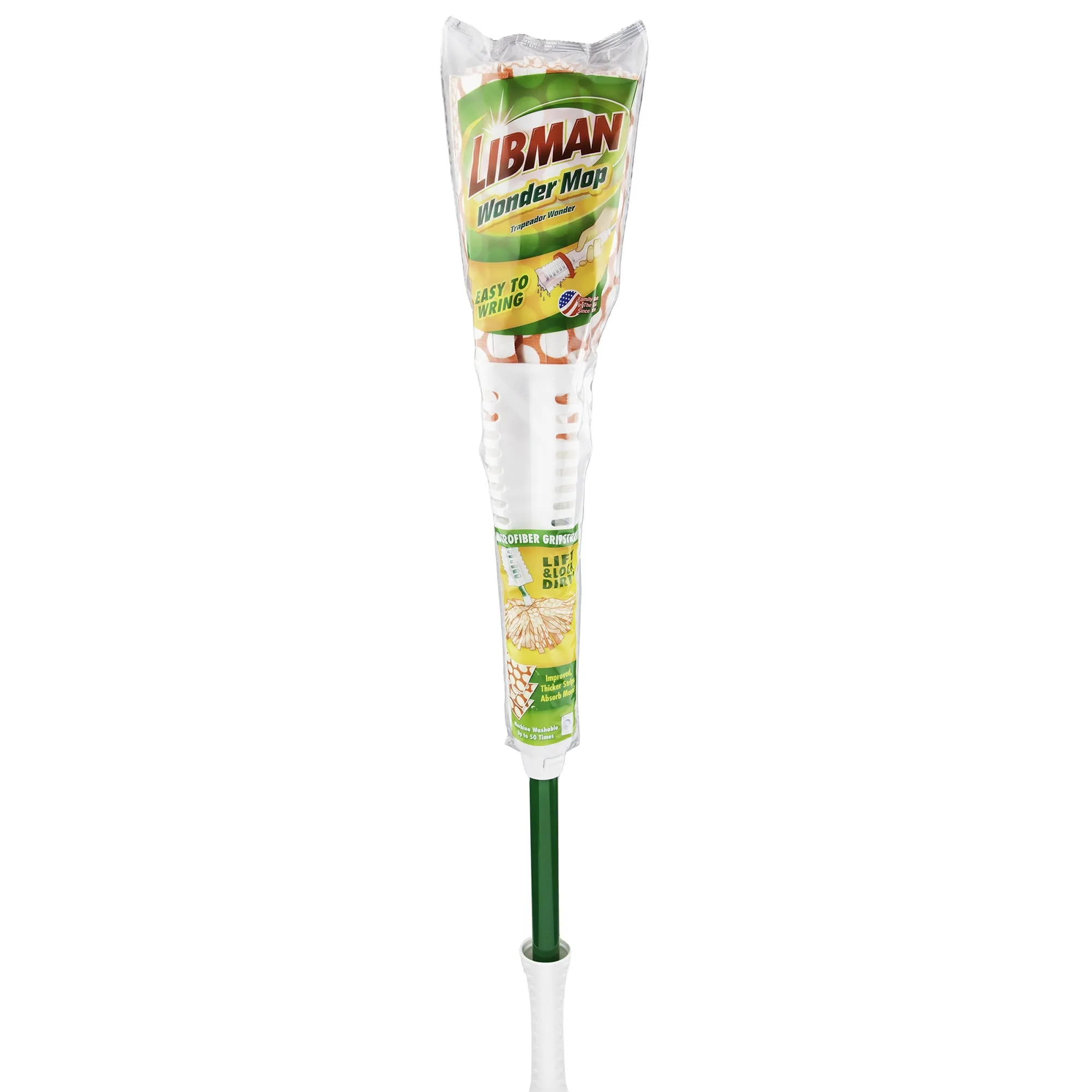 Libman Wonder Mop Home Floor Cleaning Full Length NEW