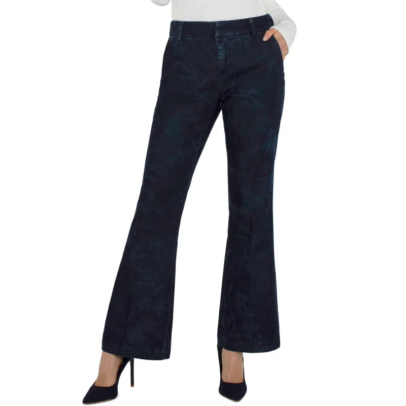 Liverpool Kelsey Flare Trouser - Shadow Floral
