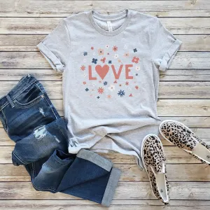 LOVE FLOWERS TEE