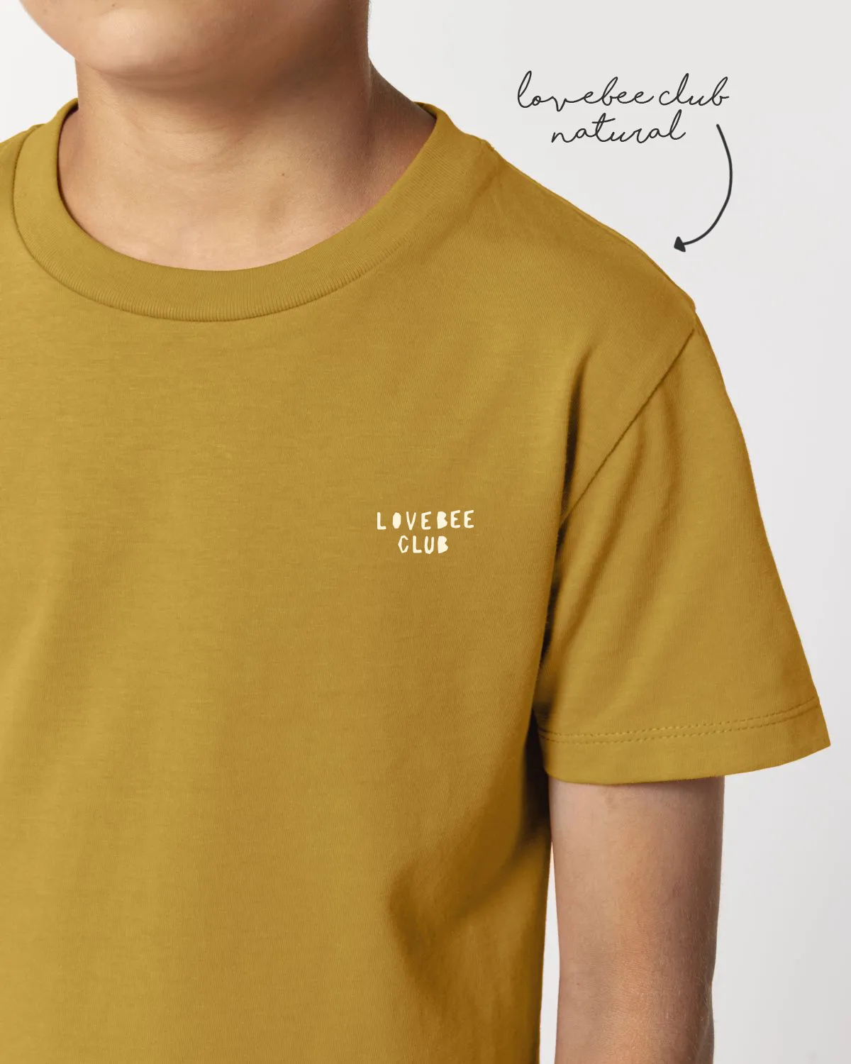 LoveBee T-Shirts | Life Is A Wave | Mustard